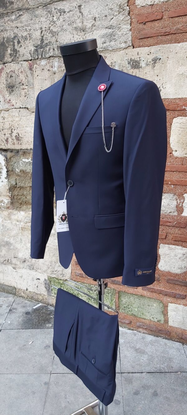 Abrossini Dark Navy Blue Suit